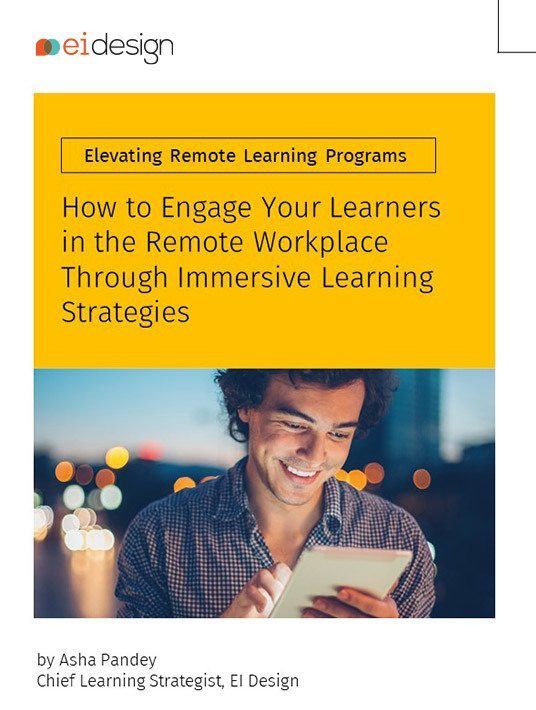 How To Engage Your Learners In The Remote Workplace Through Immersive Learning Strategies
