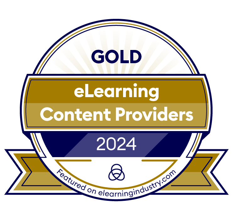 Gold Winner Top eLearning Content Development Companies For 2024